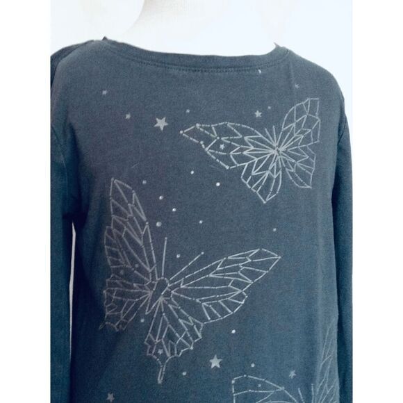 GAP KIDS Girls 4/5 Butterfly Long Sleeve Knit Top - Picture 4 of 4